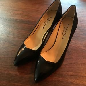 Marvin K Carrie Women’s Black Pump size 6 EU 36